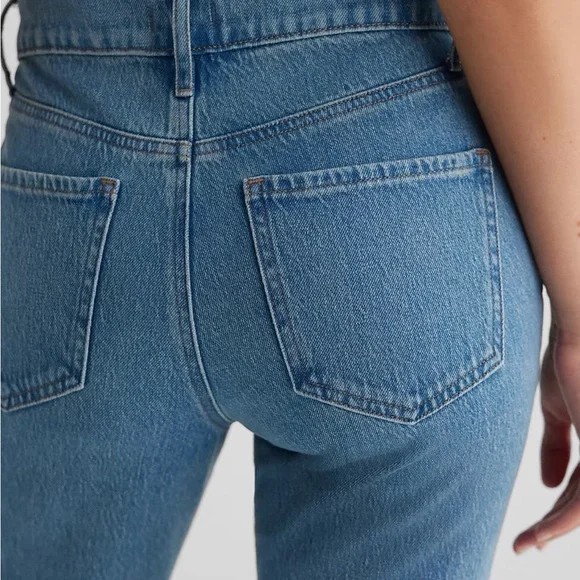 Express Blue Flare & Wide Leg Jeans - Picture 5 of 10